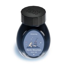 Colorverse Ink Season 7 Glistening No 89 30ml Premium Fountain Pen Ink Set, Blue