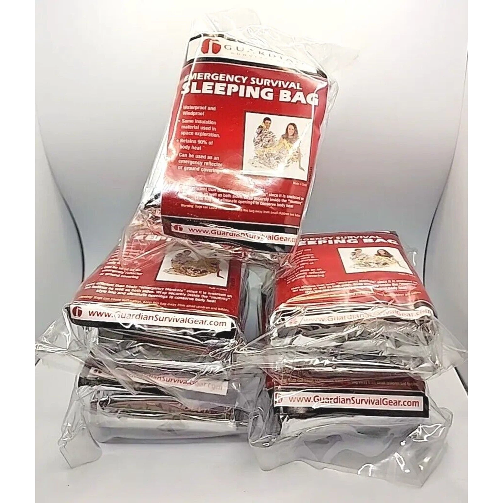 Guardian Survival Gear Emergency Sleeping Bag Lot of 5 U2