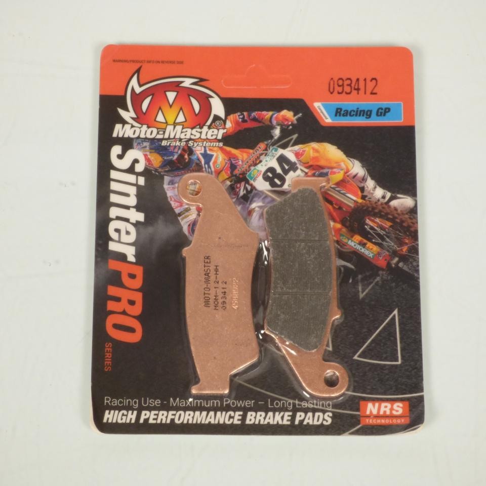 Plaquette de frein Moto Master métal fritté haute performance Beta RR