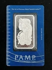 PAMP Suisse Swiss 1oz .999 Fine Silver Bullion Bar Lady Fortuna in Assay Card