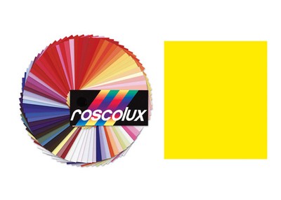 Rosco 312 Roscolux Sheet, 20x24, 312 Canary