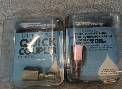 #ad Lot Of 2 Forney 75135 Pressure Washer FEMALE Quick Coupler Plug 1 4 Inch FNPT $10.00