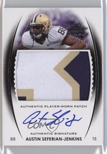 2014 Leaf Trinity Silver 17/25 Austin Seferian-Jenkins #DP-ASJ Patch Auto 0af