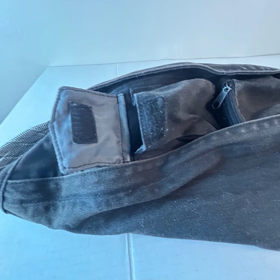 Mochila Bandolera KAVU Original Cuerda Bandolera Poliéster Negra Foto 4 de 4