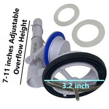 Toto THU013P Flush Valve Power Flush Upgrade for 1 Piece Toilet with Opt. Seals