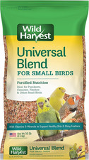 Universal Blend for Small Birds, 10 Lb Bag, Fortified Nutrition