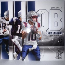 **DRAKE MAYE**2024 Topps Signature Class Base(RC) + 26 DIFFERENT PATRIOT CARDS 