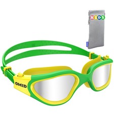 OMID Kids Swim Goggles, P2mini Polarized Swimming Goggles Comfortable for Age...
