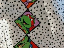 Teenage Mutant Ninja Turtles Split Shower/Curtain 80s-90s Style set of 2 panels