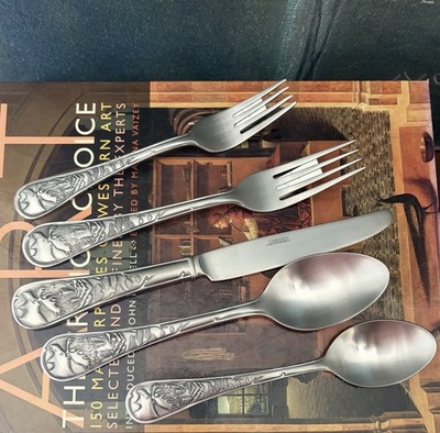 CAMBRIDGE Lab Stainless Steel Flatware DEER. Set 5 pc.