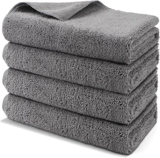 Professional Large Microfiber Car Drying Towels 2 Pack, Lint Free, Scratch Free,