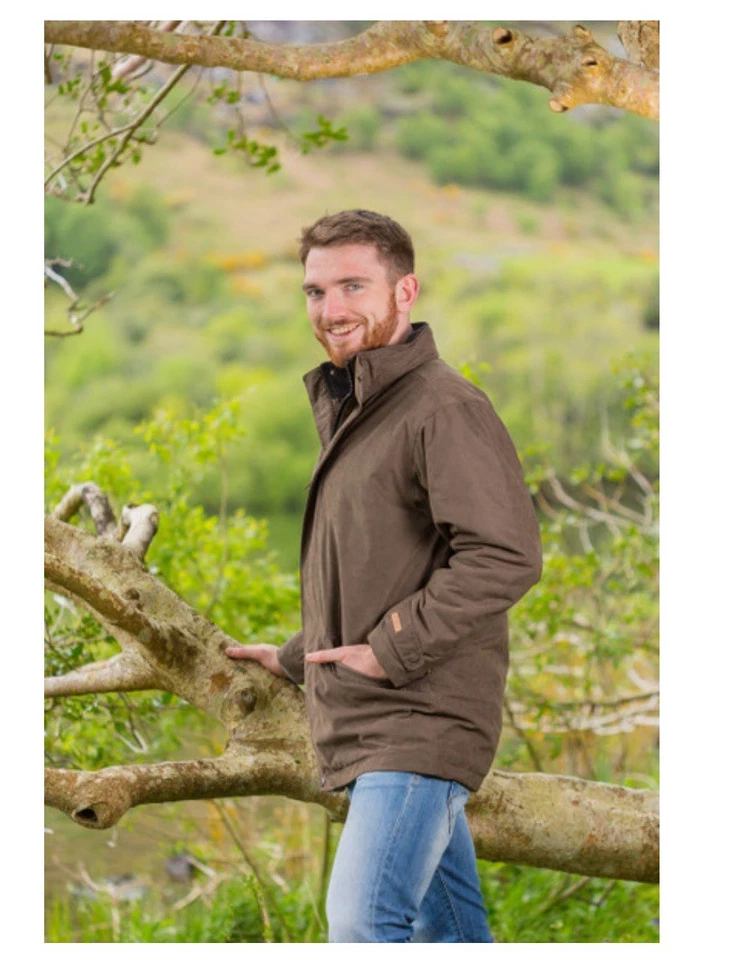 Lee Valley Ireland Cork Jacket Mens XXL Chocolate Brown Leisure NWT Deadstock - Image 2 of 4