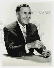 1960 Press Photo Ted Mack, Host of "Ted Mack and the Original Amateur Hour"