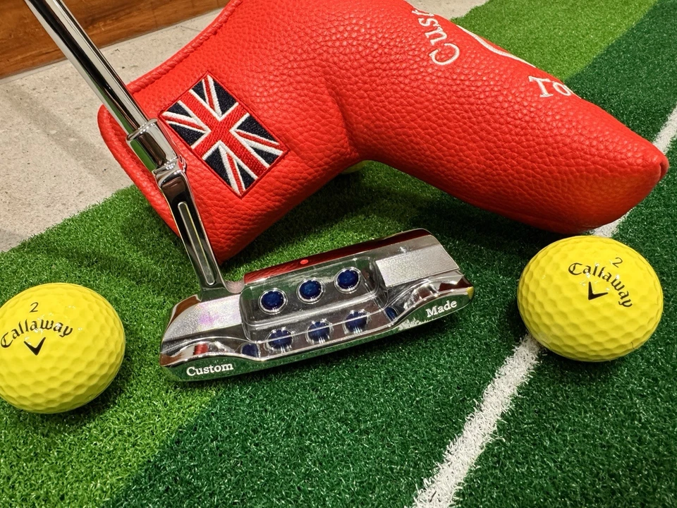PUTTER UOMO ALBERO GRAFITE 35" doppio peso come SCOTTY CAMERON FRESATO ⛳️ - Immagine 2 di 4