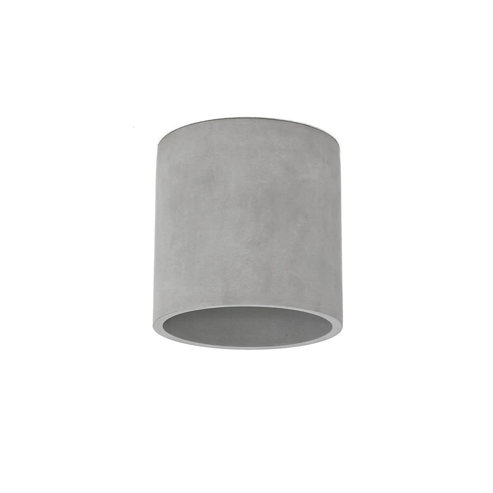 Spot Lampe Beton Modern Ø14cm Grau Loft Wohnzimmer Flur Deckenleuchte Strahler - Bild 2 von 4