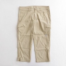 Eddie Bauer First Ascent Women's Capri Pants Sz 8 Tan Hiking Outdoor