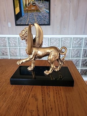 MMA Metropolitan Museum of Art Griffin 22k Gold Plated Museum Reproduction