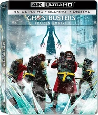 New Steelbook Ghostbusters: Frozen Empire (4K UHD + Blu-ray + Digital)