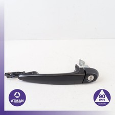 Bmw E70 X5 Front Left Driver Exterior Door Handle W Keyless Go Black Oem