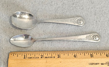 Vintage Oneida GERBER Infant Feeding  Toddler Spoons Set of 2