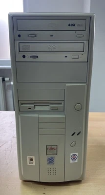 FUJITSU T-Bird PC COMPUTER INTEL PENTIUM II 450MHz 128MB - Rarität - Bild 1 von 4