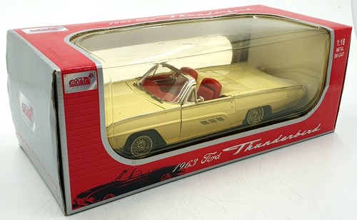 Anson 1/18 Scale Diecast 30334 - 1963 Ford Thunderbird - Cream - Picture 5 of 5