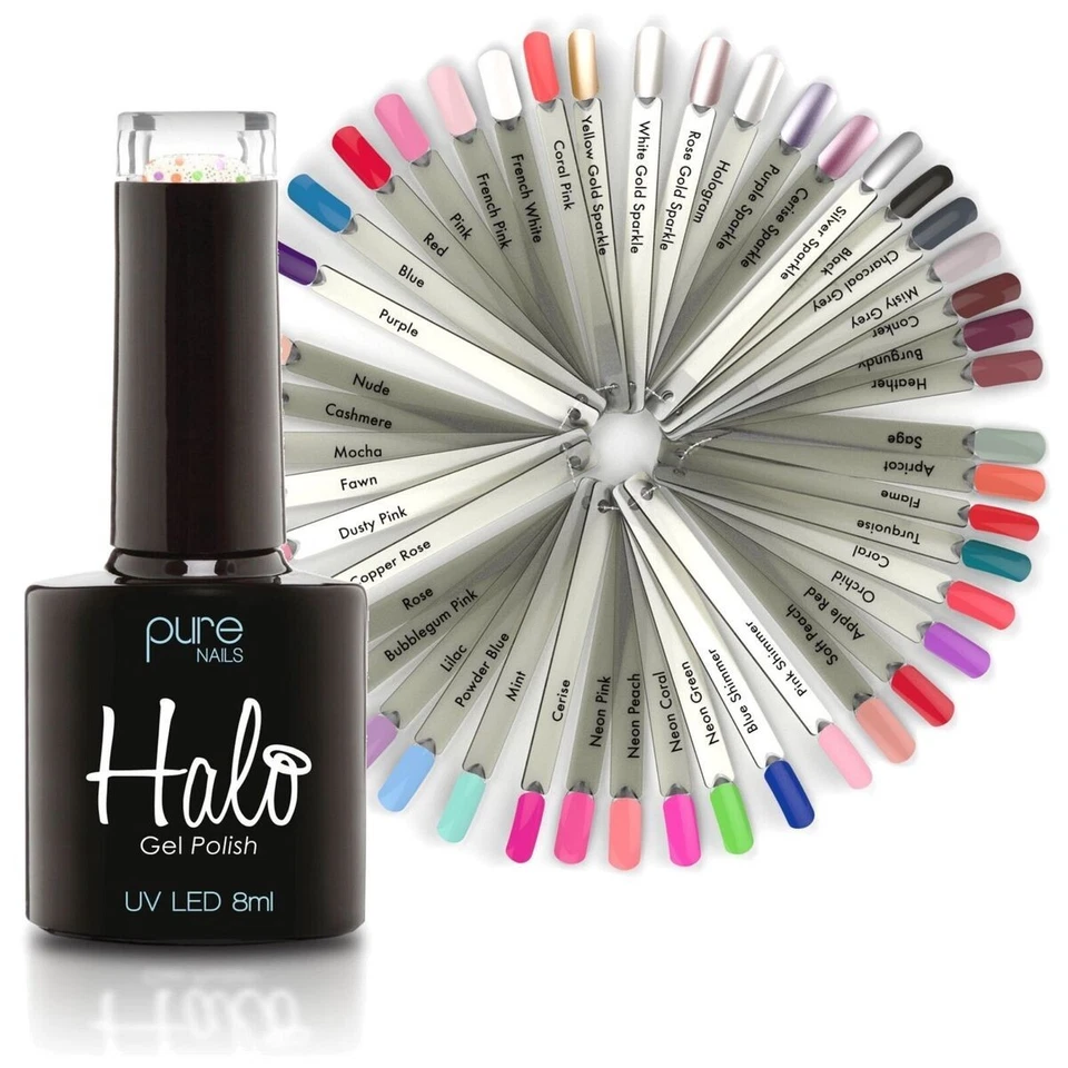 Halo Gel Nail Polish 8ml ( Full collection )