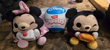 Disney Zuru Snackles Micky And Minnie And 1 Sealed Capsule