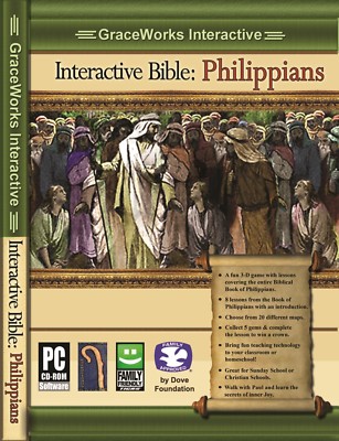 Interactive Bible: Philippians, Windows PC Bible Game, Download,Lesson-based Fun