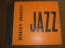 BERNIE LEIGHTON KEYNOTE 78 RPM RECORD SET K-133 WORLD'S GREATEST JAZZ