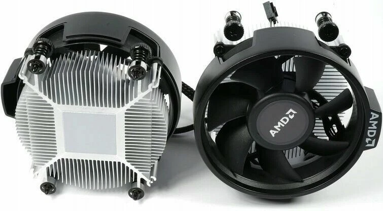 AMD Wraith Stealth Socket AM4 4-Pin Connector CPU Cooler with Aluminum Heatsink - Image 4 of 4