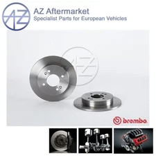 Fits Kia Picanto Hyundai i10 1.0 1.1 CRDi 1.2 + Other Models AZ Rear Brake Discs