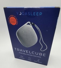 YOGASLEEP Travel Cube Portable SOUND MACHINE 6 Soothing Natural Sounds / NEW