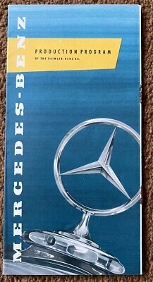 Mercedes Benz Prospekt 190 300 Originalteileliste Handbuch SL MB Roadster