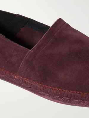 TOM FORD Barnes Suede and Leather Espadrilles Sz UK 9 / US  display picture 3