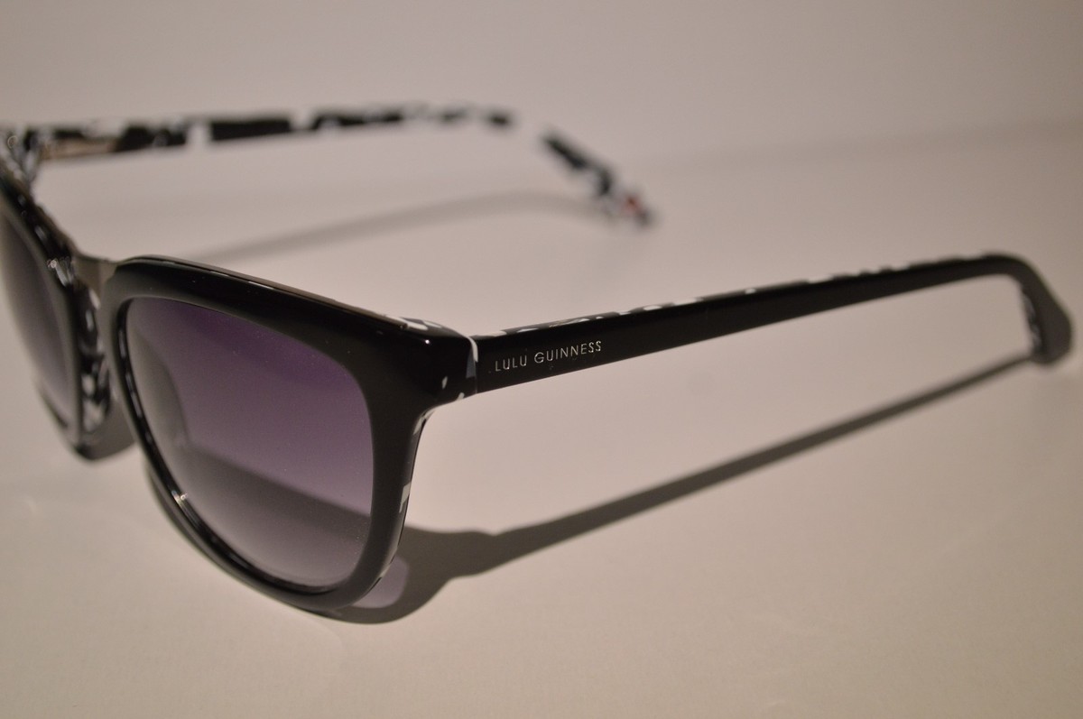 LULU GUINNESS Stylish Black SUNGLASSES ?️ Lulu Guinness Black Sunglasses for Women for sale | eBay main image 4