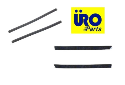 For Mercedes R107 Convertible Soft Top Seal KIT 4pcs Above Door L+R Rubber Strip
