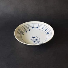 Mino ware Plate M - Symphony