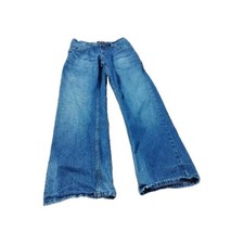 Lee Dungarees Jeans Boys 16 Adjustable Waist Bootcut Relaxed Blue Denim School