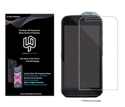CAT S61 Screen Protector HD 9H Tempered Glass by Wireless ProTech