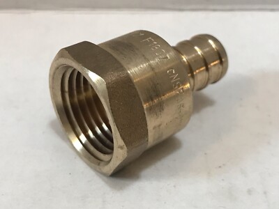 NIBCO 1/2'' WIDERHAKEN PEX INNENGEWINDE ADAPTER BRONZE NPT USA GEWINDE