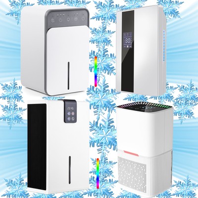 Elektrischer Luftentfeuchter Dehumidifier Raumentfeuchter Entfeuchter Bautrockne