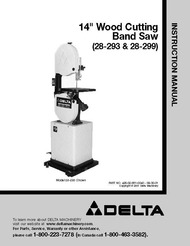 Delta 14 Band Saw v9306.1blu.de