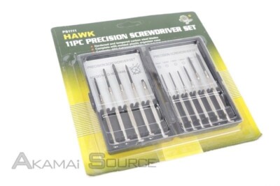 11pc Precision Screwdriver Set Jewelry Design & Eye Glass Repair Mini Tools Set
