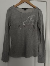 Women's Armani Exchange Light Sweater Gray Color Size M