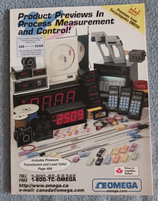 OMEGA-Product Previews In Process Measurement & Control Catalog