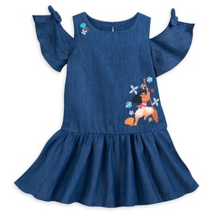 denim frock for girl