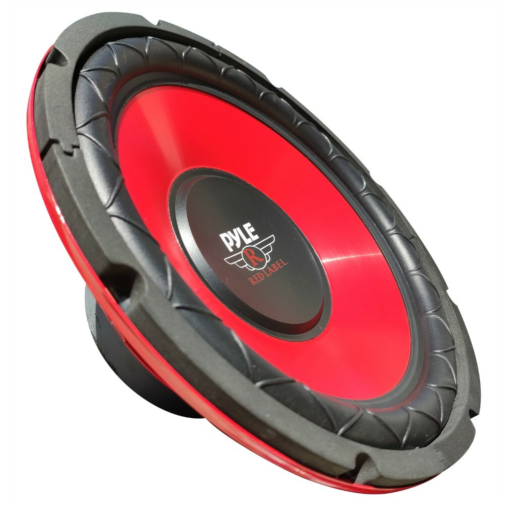 1 PYLE RED LABEL PLW10RD diffusore 25,00 cm 600 watt max alloggiamenti standard