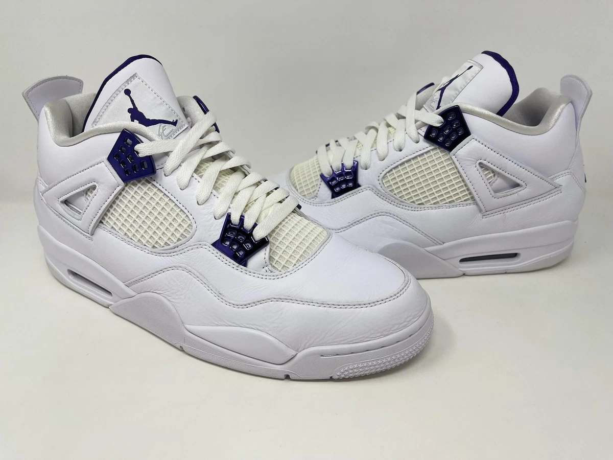 Air Jordan 4 Retro Purple Metallic