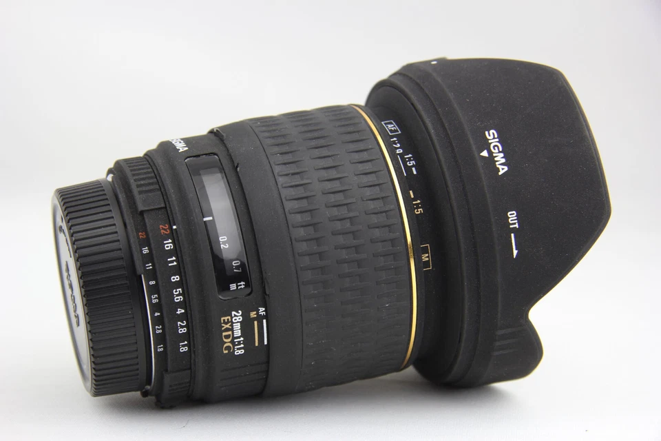 Sigma EX DG 28mm 1:1.8 Macro Aspherical in OVP Nikon F Mount Objektiv # 8689 - Bild 2 von 4